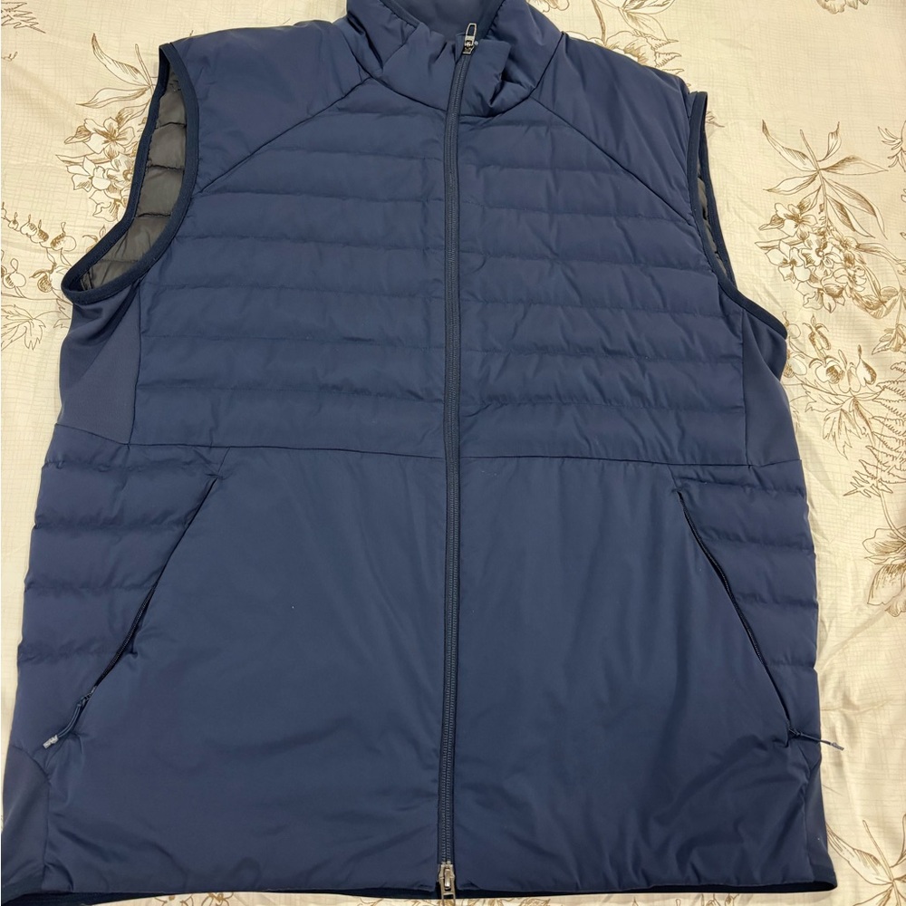 lululemon athletica Men's Dark Blue Quilted Vest